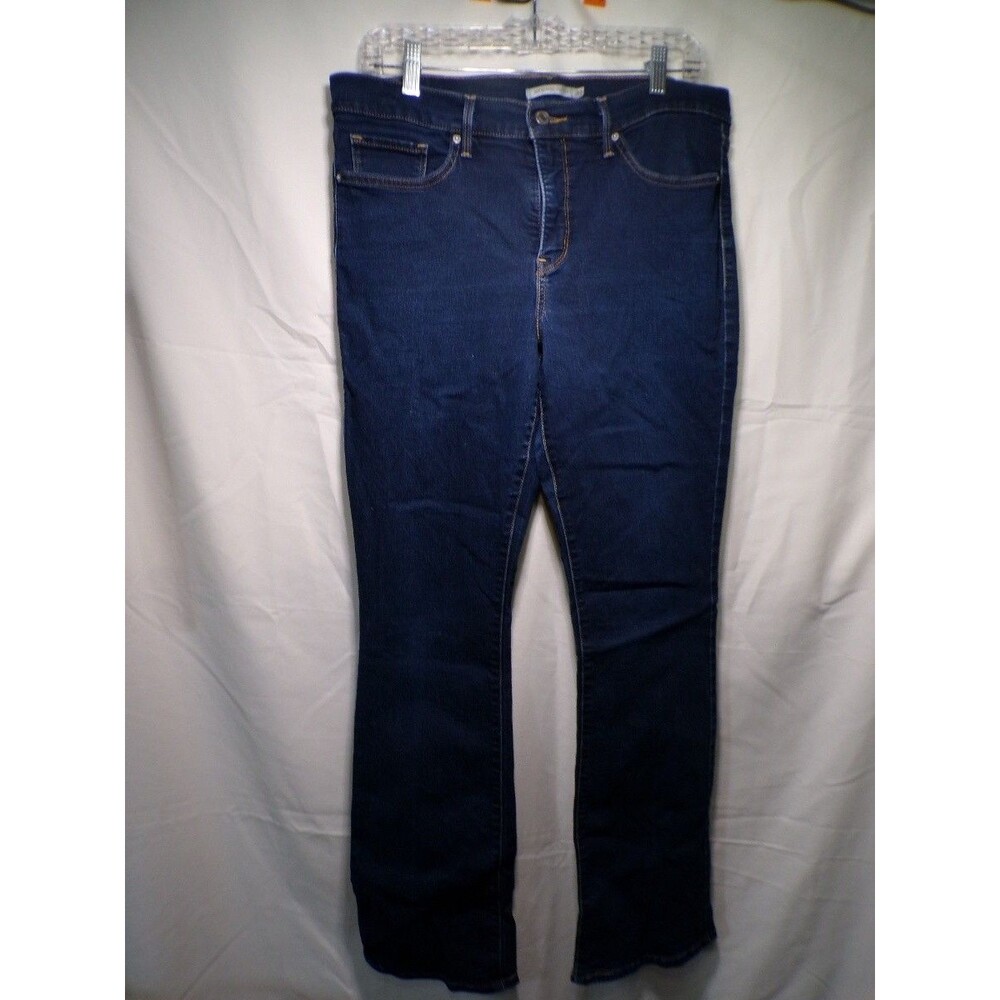 Levi's 315 Shaping Bootcut Women's Jeans Dark Wash Stretch Denim Size 32x32